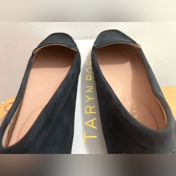 NIB! WATERPROOF TARYN ROSE KAREN SILKY SUEDE DRIVING LOAFERS US 5.5 EU 35.5 BLUE - Picture 11 of 13